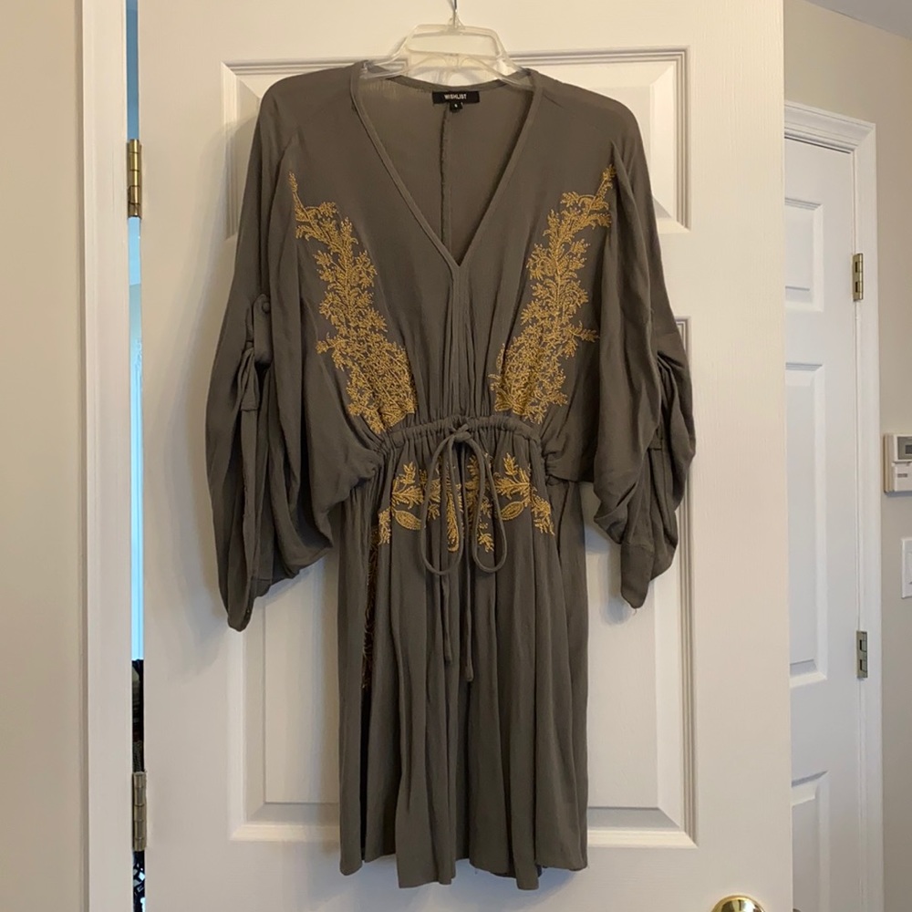 Drawstring dress